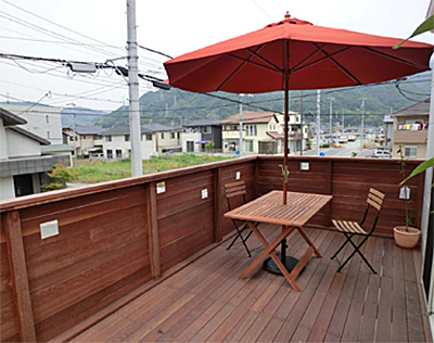 ウッドデッキ施工例