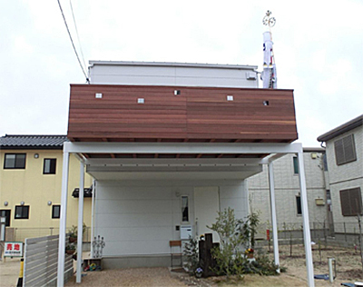 ウッドデッキ施工例